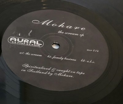 Mohare   The Scream EP Vinyl Aural Satisfaction ASR-014 Rare Techno Electronic 