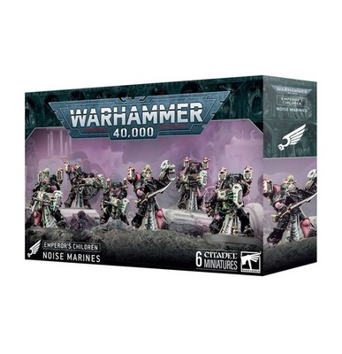 Games Workshop - Warhammer 40K - Emperors Children Noise Marines - NOS - No box