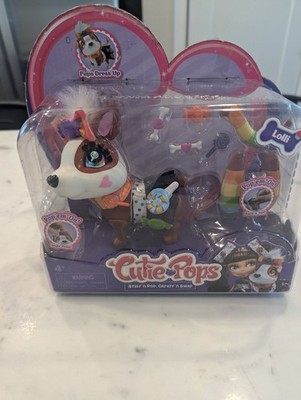 Jada Toys Cutie Pops Pups Dress Up Lolli Pop-on Pet Figure Set 2012 84000