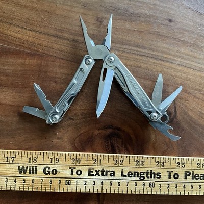 Leatherman Bolster Folding Multi-Tool Knife Plier Stainless