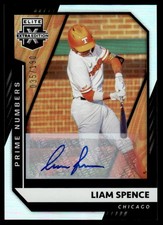 2021 Elite Extra Edition Prime Numbers A Signatures Liam Spence Auto 035/190