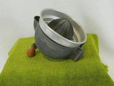 Antique Speedo super Juicer Metal Citrus Hand Crank1930 Era Alumin Kitchen Tool