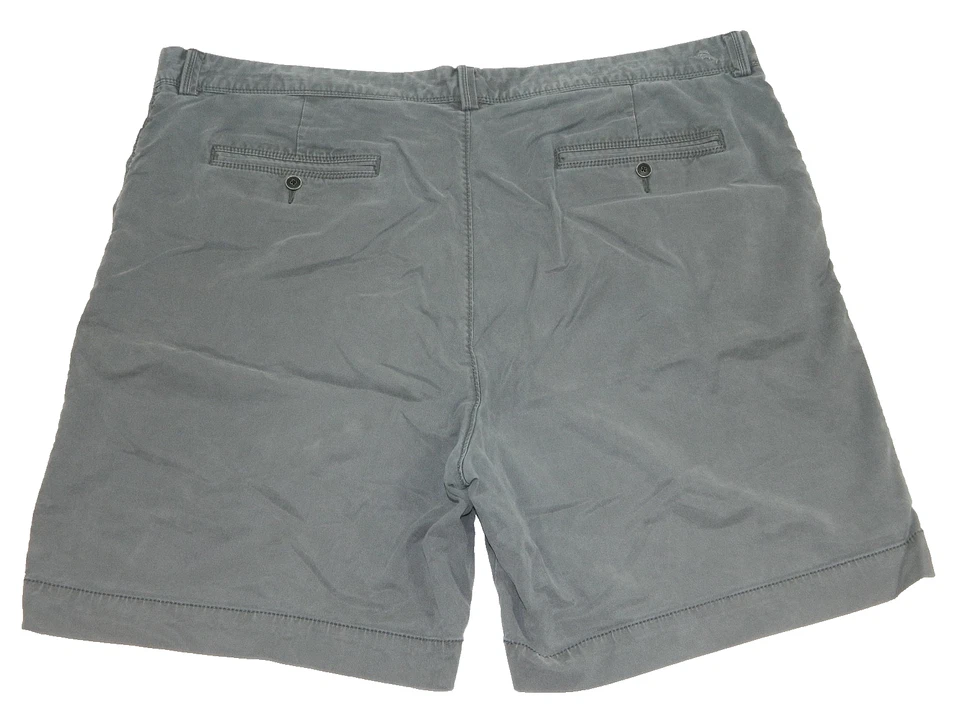 Pantalones Cortos Hombre Tommy Bahama Gris Lavado Chino Etiqueta 44 Medida Talla 43 Foto 2 de 3