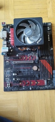 ASRock Fatality AB350 K4 AMD Gaming-Mainboard + AMD Ryzen 7 1700