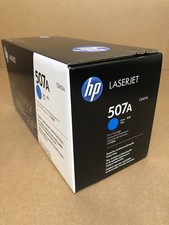 Genuine HP CE401A 507A Cyan Toner Cartridge - Damaged Box