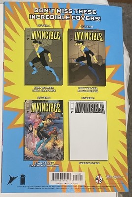 Invincible#1 Atom Eve Gloss Foil Variant Set Trade/Virgin, Signed