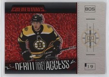 2023 Credentials Debut Ticket Access Horizontal Red /125 John Beecher #150 03va