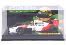 1/43 Minichamps McLaren MP4/5B 1990 #27 Ayrton Senna White Orange Shell	Collecti