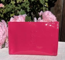 YSL Beaute Shiny Makeup Bag Cosmetic Pouch.