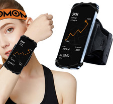 Wristband Phone Holder for Running,Forearm Armbands 360  Rotatable  Detachable