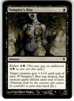 Vampire's Bite Zendikar Regular MTG