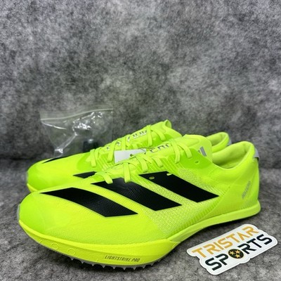 Adidas Adizero Finesse Track & Field Shoes Mens Size 6 Lucid Lemon Black IG2018