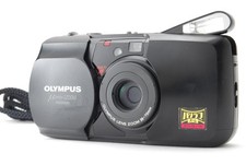  NEAR MINT OLYMPUS mju Zoom Panorama Point  Shot 35mm Film Camera From JAPAN
