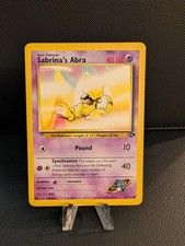 Sabrina's Abra 93/132 C Gym Challenge Unlimited LP