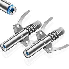 Grease Gun Coupler Grease Gun Tips Grease Gun Accessories 12000 PSI Leak Proo...