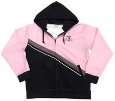 Clothing: Private Yuigaoka Girls' High School Official Jersey Top Pink x Black