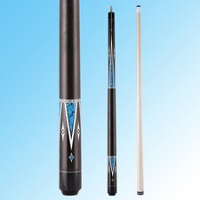 48 Inch Short Pool Cue Stick for Beginners, Canadian Maple Billiard Cues for Tig