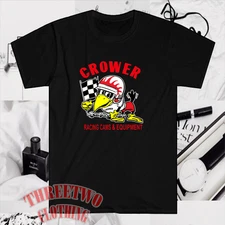 Crower Racing Men's Black Size S to 5XL