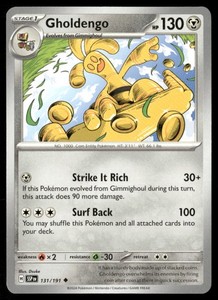Gholdengo 131/191 Surging Sparks Uncommon