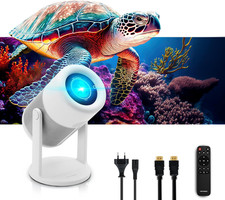 475351 Videoproiettore Portatile Con Wifi E Bluetooth, Altoparlanti Integrati – 