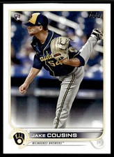 2022 Topps Jake Cousins Rookie Milwaukee Brewers #20