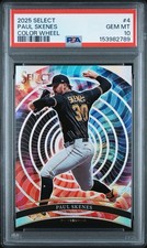 2025 Panini Select Color Wheel #4 Paul Skenes PSA 10