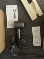 Dyson Supersonic HD08 Hair Dryer Grey 1600W Cold Shot with Attachments
