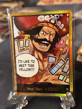 One Piece Gol. D. Roger Gold Don OP-13 !!