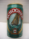 beer can/tab top-colorful Schooner Canadian Lager - NEAR MINT — photo 1