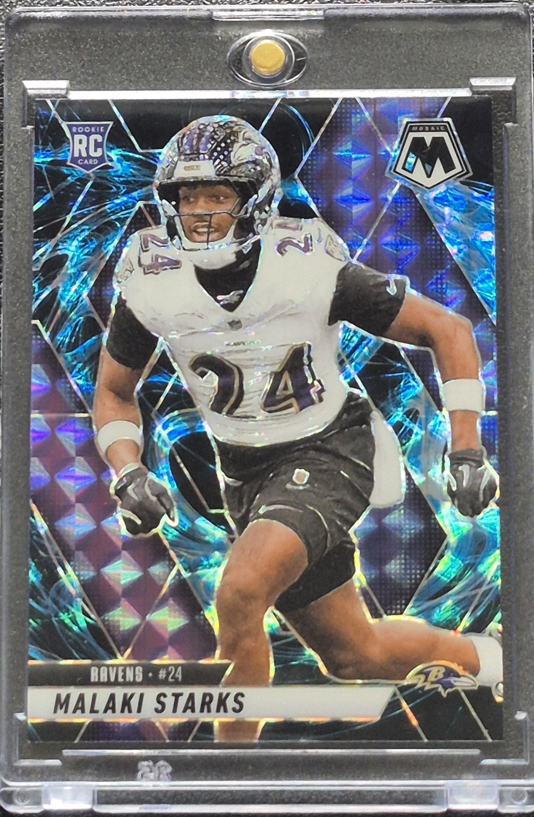 2025 Panini Mosaic Malaki Starks Rookie Genesis Prizm #347