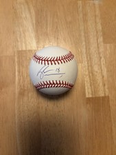 Vaughn Grissom Signed Autographed Official Major League Baseball JSA COA