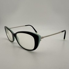 Tiffany Co Eyeglasses TF 2178 8055 52-16-140 Black Blue Silver Frames Only