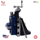 Fixed Base Vertical Lathe Milling Slide  4" x 5" And Self Centering Vice Vise 2"