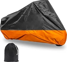 Motorcycle Cover XXXL Waterproof for Harley for Ultra Classic Davidson, Large fo
