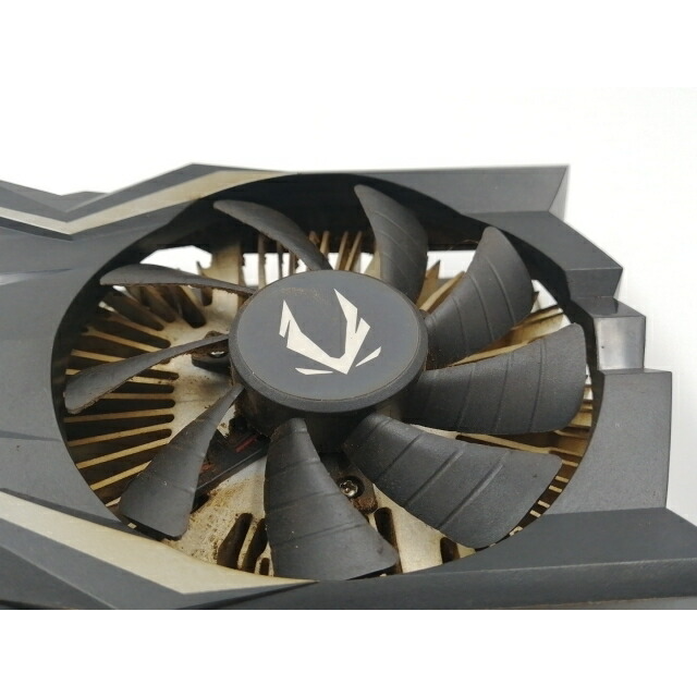 Used ZOTAC GeForce GTX 1650 OC 4GB GDDR6 GPU ZT-T16520F-10L PCIe
