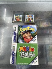 Mario Golf Nintendo Game Boy Color + Manual Cartridge Only Bundle