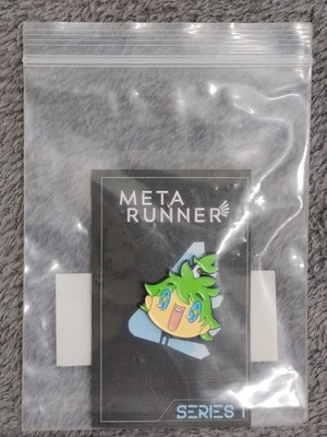 SMG4 Meta Runner Theo Pin Meta Runner Series 1 - New with Original