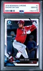 SHOHEI OHTANI 2018 BOWMAN CHROME ROOKIE RC #1 PSA 10 GEM MINT! LA DODGERS JAPAN!
