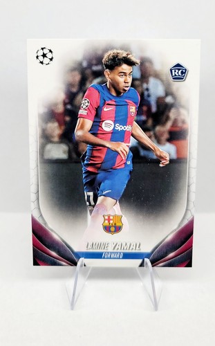 Lamine Yamal Rookie 2023-24 Topps UEFA Club Competitions #64