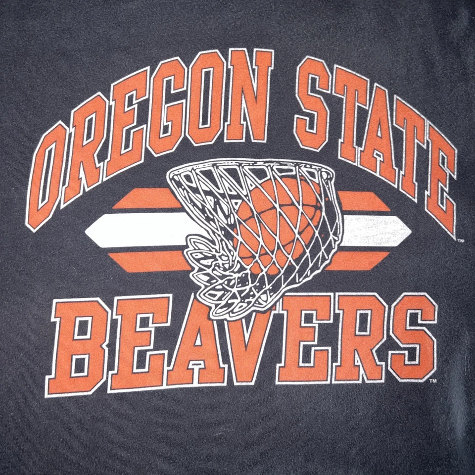 Vtg Oregon State University Beavers Basketball Tailgate Women’s Shirt XL NCAA - Image 2 of 4