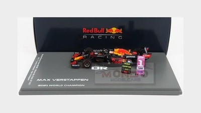 1:43 SPARK Red Bull F1 Rb16B #33 Winner Abu Dhabi Gp +Pit Verstappen 2021 S7861