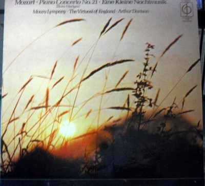 Mozart: Piano concerto N.21 / moura Lympany, Davison, Virtuosi of E - LP 33 rpm 