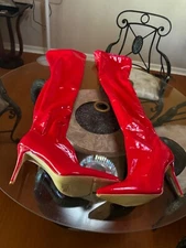 LYYSKY Women Fashion Concise 10 us Super High Heels Side Zipper Over The Knee