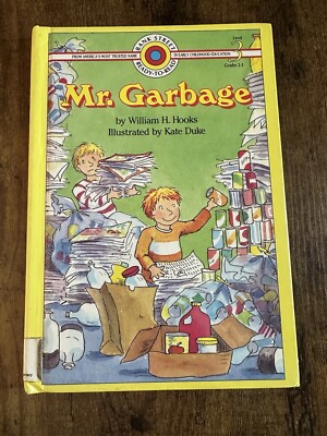 Vintage 1997 Mr. Garbage Illustrated Storybook Picture Book Hardcover