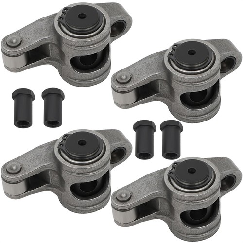 For Small Block Chevy SBC 350 Stainless Steel Roller Rocker Arms 1.6 Ratio 3/8'' - Picture 3 of 24