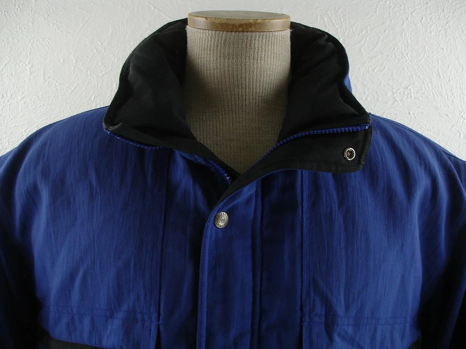 Abrigo chaqueta acolchada aislante de plumón de ganso Sierra Designs de colección azul para hombre M Foto 2 de 4