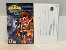 Crash Bandicoot The Wrath of Cortex - PS2 PlayStation 2 - Manual  Registration