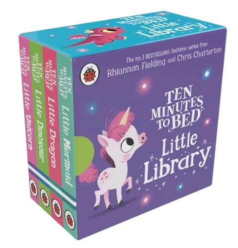 Rhiannon Fielding Ten Minutes to Bed: Bedtime Little Library (Libro di cartone)