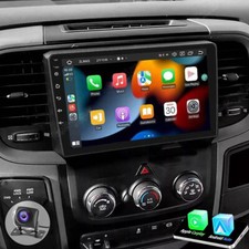 ANDROID 12 CARPLAY FOR 2013-2018 DODGE RAM 1500 2500 3500 CAR STEREO RADIO GPS