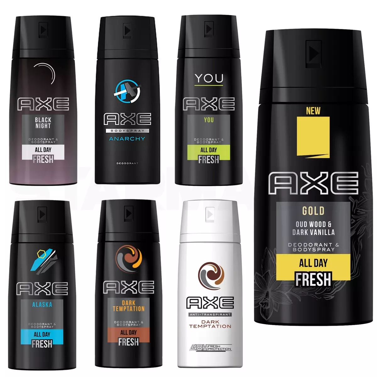 Axe Alaska Deodorant Body Spray Antiperspirant Spray